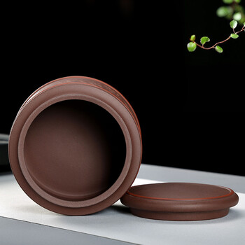 千寿堂 紫砂茶叶罐 密封存茶储茶罐茶具宜兴普洱陶瓷醒茶罐 上善若水