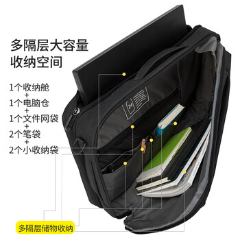 TARGUS泰格斯双肩电脑包15.6英寸商务背包单肩斜挎公文包多用包 黑 587 TARGUS泰格斯双肩电脑包15.6英寸商务背包单肩斜挎公文包多用包 黑 587