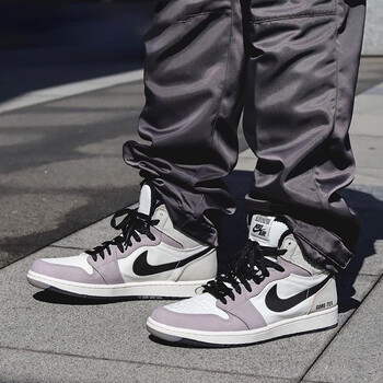 nike 耐克nike aj潮 男鞋 1 high m反光白灰防水篮球鞋运 db2889-001