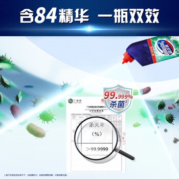 蓝多霸（DOMESTOS）洁厕灵 长效洁净洁厕啫喱 香杉松木香600g 清洁除垢 马桶清洁剂