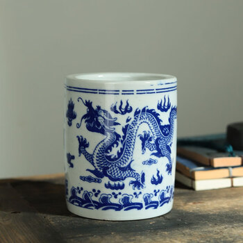 陶瓷青花笔筒品牌及商品- 京东