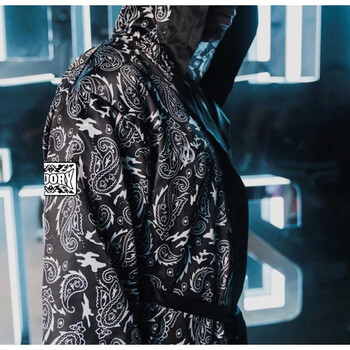 袍fluory拳击服装男战袍 泰拳散打搏击格斗出场服睡衣袍女披风斗篷