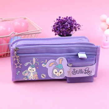 初奥chuao库洛米笔袋大容量简约ins高颜值学生女玉桂狗文具盒少女心
