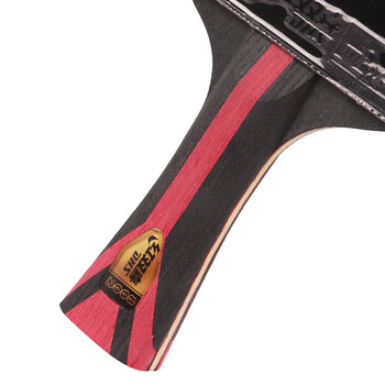 红双喜狂飙八星乒乓球拍横拍比赛成品单拍芳碳5+2AC 7层攻防H8002含球