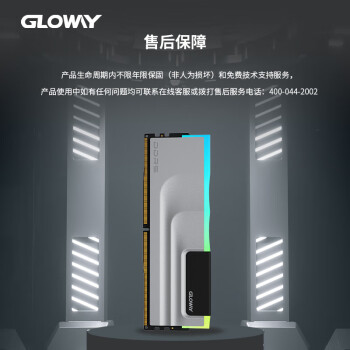 光威（Gloway）32GB(16GBx2)套装 DDR5 6800 台式机内存条 神武RGB系列 海力士A-die颗粒 CL34 Deepseek硬件