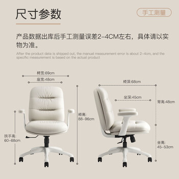 富凯电脑椅家用书房椅轻奢学习椅子人体工学办公椅升降转椅B2315 富凯电脑椅家用书房椅轻奢学习椅子人体工学办公椅升降转椅B2315