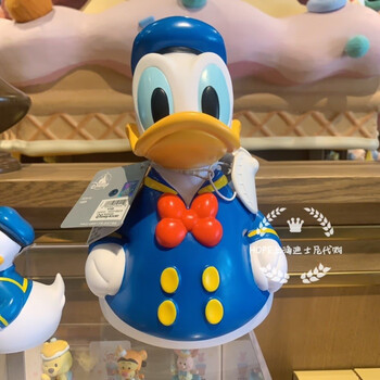 迪士尼disney上海乐园唐老鸭戏水洗澡游泳鸭纪念品礼物大号玩具生日