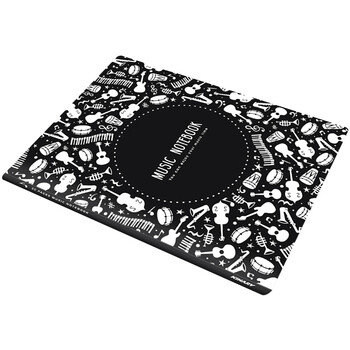 金得利谱夹子乐谱夹可修改钢琴谱夹册黑色谱夹a4文件夹曲谱夹阅谱歌谱本不反光学生吉他鼓琴音乐谱夹册CF220