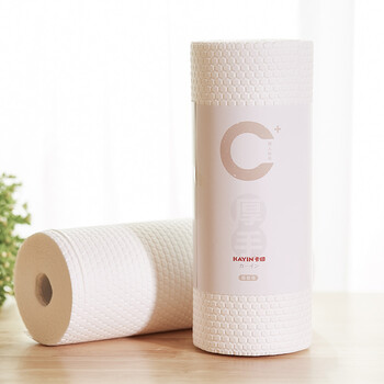 卡印  懒人一次性抹布食品级厨房用纸洗碗布300张生鲜油炸食品吸油水