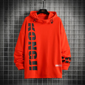 世雅兔年本命年卫衣男红色潮流胖子男士外套红色w855qtm适合80100斤