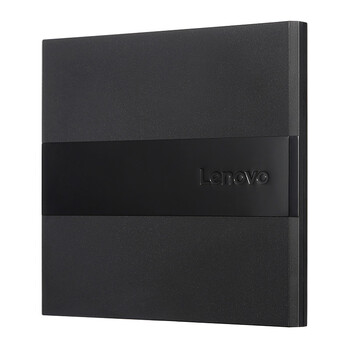 联想（Lenovo）8倍速 外置光驱 DVD刻录机 移动光驱 外接光驱 黑(Win7/8/10/XP/苹果MAC系统/DB75-Plus)