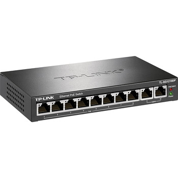普联（TP-LINK）  8口千兆poe+2千兆上联10口PoE交换机  PoE供电 网络分线器分流器交换器 TL-SG1210DP 