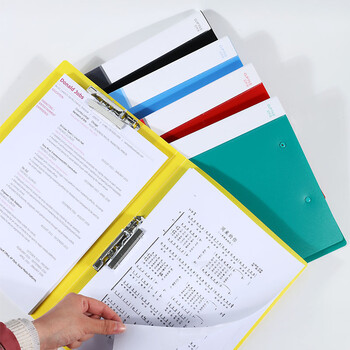 递乐 文具双夹文件夹插页A4双强力夹商务档案资料夹试卷夹办公用品 1104黑色 递乐 文具双夹文件夹插页A4双强力夹商务档案资料夹试卷夹办公用品 1104黑色