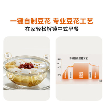 九阳豆浆机1.2L大容量 低嘌呤浆 全自动免手洗 预约时间可做豆花破壁机料理机K7 Pro(远航灰)