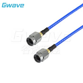 谷波 Gwave SSMA公-SSMA公柔性电缆组件,配接进口405系列电缆,DC-18GHz,GAH71-SSMAMSSMAM-2000 谷波 Gwave SSMA公-SSMA公柔性电缆组件,配接进口405系列电缆,DC-18GHz,GAH71-SSMAMSSMAM-2000