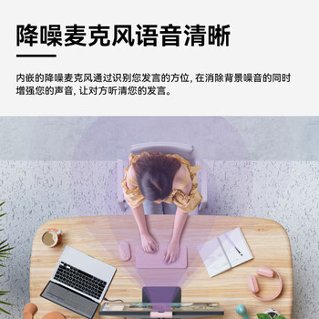 罗技（Logitech）Brio 505 企业级全高清网络直播 1080P电脑远程办公商用会议内置麦克风摄像头 黑色【团单优惠】