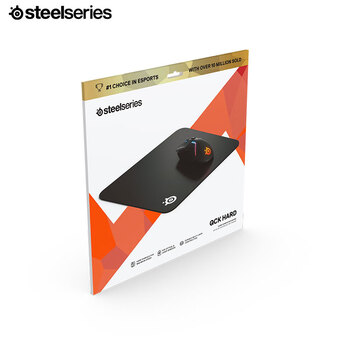 赛睿(SteelSeries)QcK Hard Pad 320*270*3mm 专业游戏鼠标垫 电竞鼠标垫  树脂鼠标垫 可水洗 硬质版