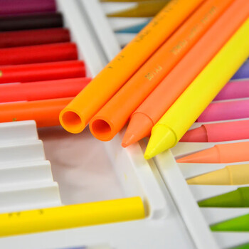 樱花（SAKURA）塑料蜡笔彩色铅笔美术儿童绘画60色铁盒套装FY-60【日本进口】美术写生