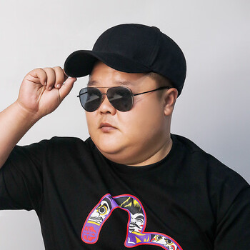 衣橱适合胖子戴的大脑袋帽子大头围棒球帽男士大码可调节加大号鸭舌帽