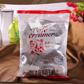 恋奶精球奶油球龟苓膏冰凉粉奶球奶包咖啡奶茶伴侣 200ml*2袋 恋奶精球奶油球龟苓膏冰凉粉奶球奶包咖啡奶茶伴侣 200ml*2袋