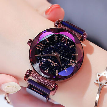 索尔星空手表女表网红手表抖音同款时尚潮流防水2020新款简约学生6083