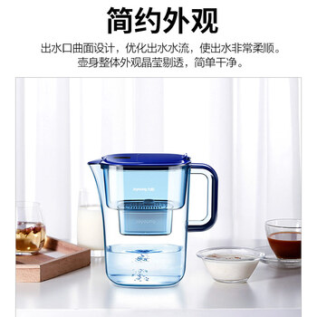 九阳（Joyoung）滤水壶 过滤净水器 家用净水壶 JYW-B05（1壶7芯套装）