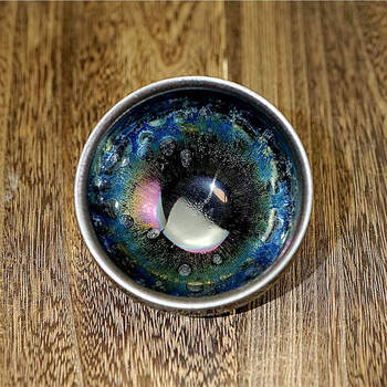 【黑曜】 非遗传承人 陆承贵 建阳建盏 高端主人杯 口径8.7 p5