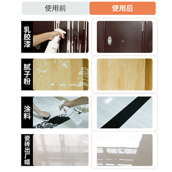 魅她（MIOLTTA）乳胶漆专用清洁剂新房装修瓷砖腻子粉去除蜡涂料开荒保洁专业清洗