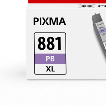 佳能（Canon）CLI-881XL PB 大容量照片蓝墨盒(适用TS9180/TS8180/TS8280/TS8380/TS8380t)