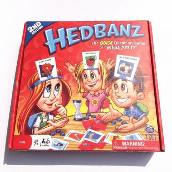 英文版桌游hedbanz Game 猜猜我是谁英语学习卡牌游戏hedbanz Game 图片价格品牌报价 京东