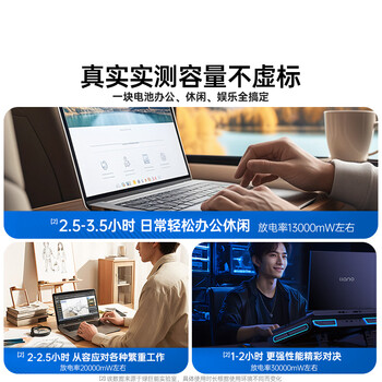 绿巨能（llano）适用于戴尔Inspiron 5493 5593 5584 5585 5485 5482 Vostro 5490 P90F YRDD6笔记本电脑电池