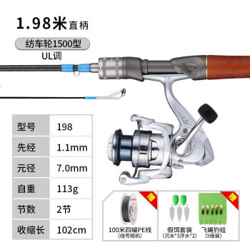 Zebco 钓鱼竿和渔线轮组合