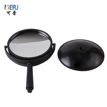 可普凹凸面镜初中物理光学实验器材凹面镜凸面镜带底座支架光学镜片玻璃器材学生用教学演示仪器