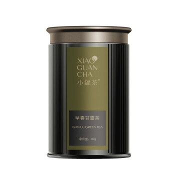 小罐茶新品茶叶多泡装特级绿茶早春甘露茶40g