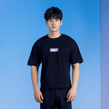 川崎（KAWASAKI）羽毛球服男女款上衣透气运动短袖T恤中性款K3037 白色 L