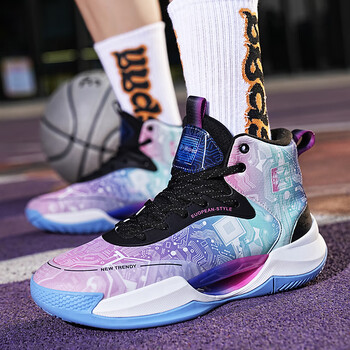 迪芙熙好看又便宜的实战篮球鞋男女情侣秋冬保暖减震学生大码球鞋软底