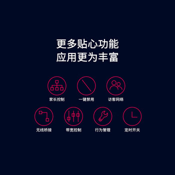 水星 D126幻影路由 双频无线路由器 稳定穿墙智能双频wifi 5G家用光纤宽带大户型六天线