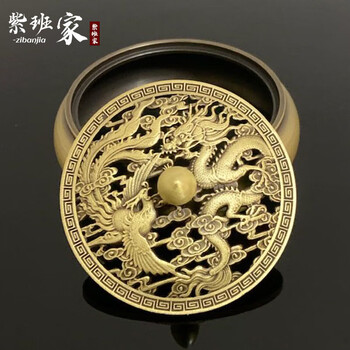 狮子铜香炉价格报价行情- 京东