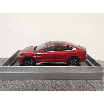 比亚迪车模1:18原厂 汉 唐 秦byd 汉ev 新能源合金汽车模型 汉 ev