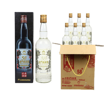 稀少商品】 高級台湾高梁酒 ・金門十年老窯 600ml