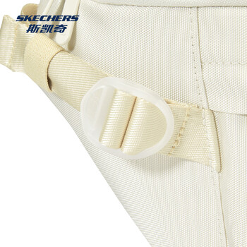 斯凯奇Skechers跑步运动腰包手机包男女通勤上学时尚奶油深米9687 均码 斯凯奇Skechers跑步运动腰包手机包男女通勤上学时尚奶油深米9687 均码