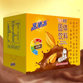 高乐高 可可粉 浓香巧克力粉牛奶即食早餐伴侣 健康食品 360g/盒 高乐高 可可粉 浓香巧克力粉牛奶即食早餐伴侣 健康食品 360g/盒