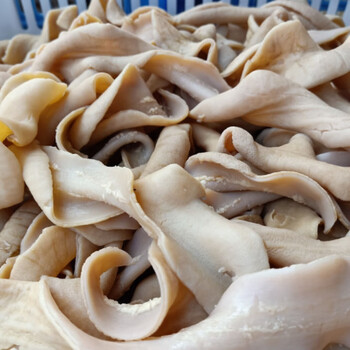 大叶片脆毛肚牛杂牛百叶黑底板毛肚火锅店串串香火锅食材批发牛脆肠5