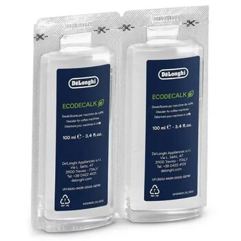 德龙（Delonghi）咖啡机除垢剂 高强度清洁清洗剂咖啡机保养液 2*100ml 1号会员店