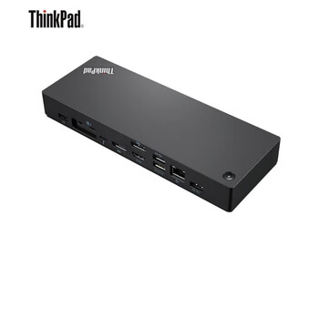 联想ThinkPad笔记本工作站扩展 300W 雷电4 8K+4K USB+Type-c接口 40B00300CN