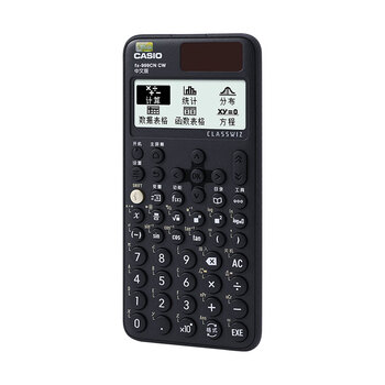 卡西欧（CASIO）fx-999CNCW科学函数计算器 宋浩老师推荐升级12大功能大学考研社会人士学习考试黑色