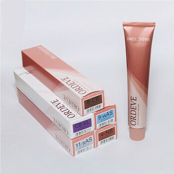 日本milbon玫丽盼染发膏80g植物配方自己在家网红色染发染膏ouca i 铜