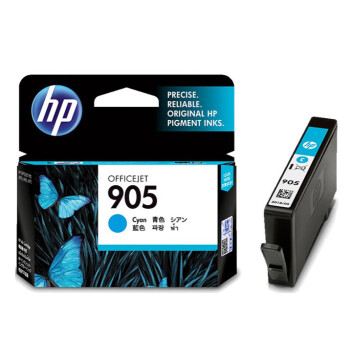 惠普（HP）905原裝墨盒 適用hp OJ6960/6970 打印機(jī) 青色墨盒