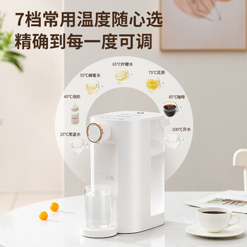 九阳（Joyoung）即热式饮水机台式家用办公 3L水箱一键速热管路自清洁电热水壶烧水壶泡奶冲奶直饮机企业采购WJ260