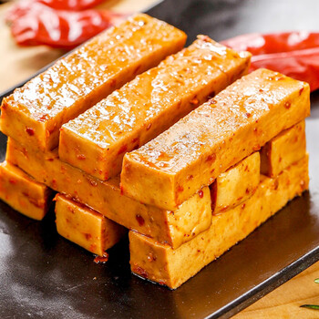 磨豆干嫩豆腐干重庆产麻辣小吃五香香辣小包装休闲零食五香味5斤